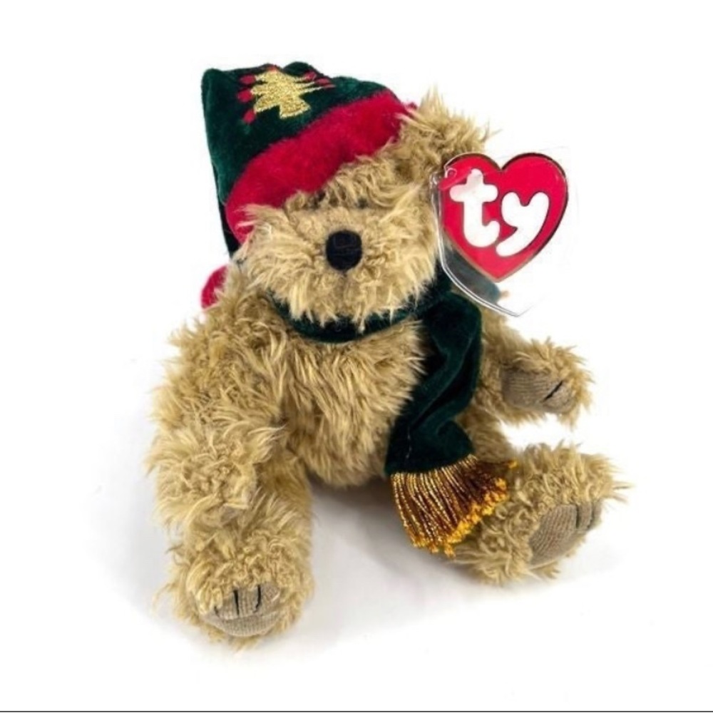 SPRUCE Christmas Ty Attic Treasure Bear